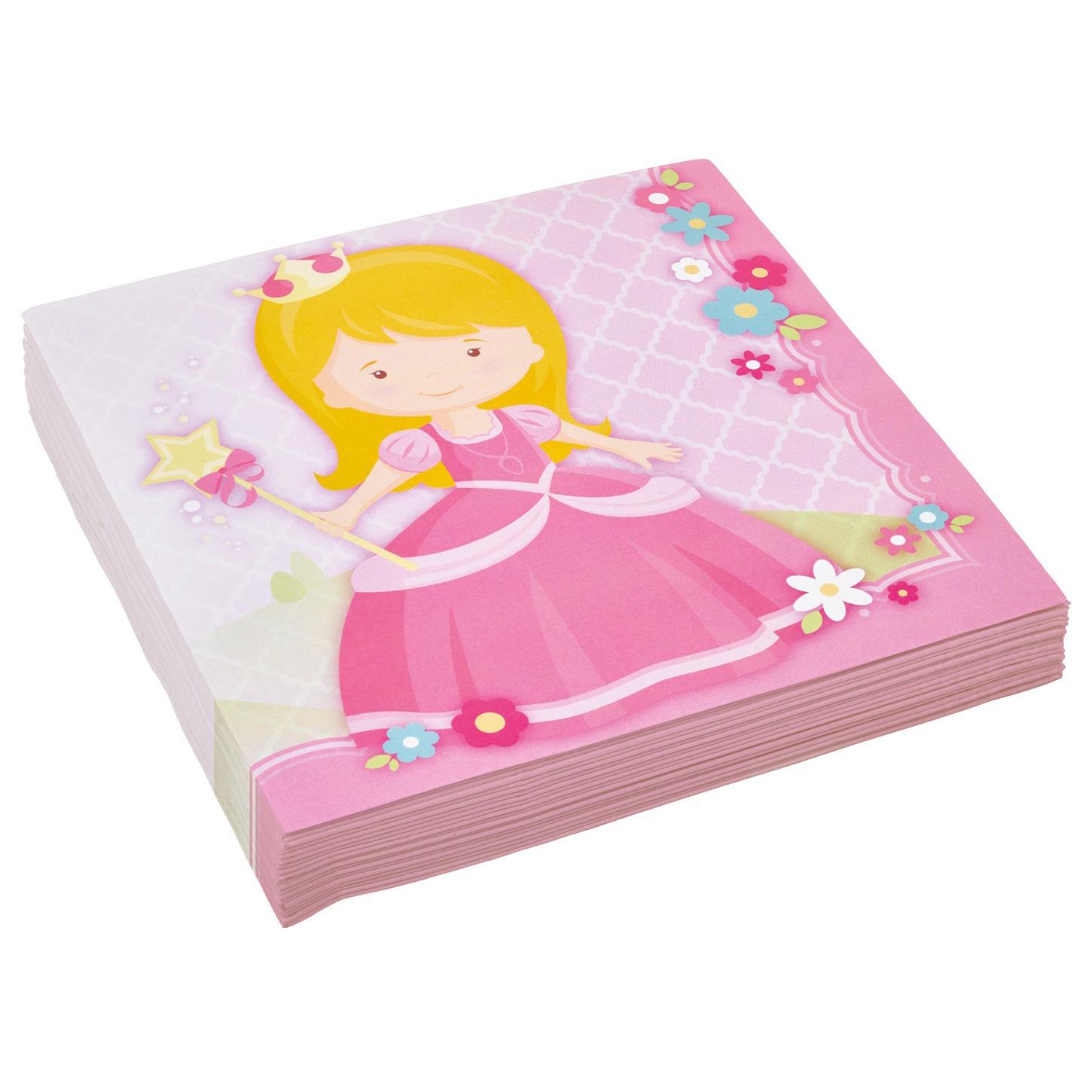 My Princess Lunch Tissues 20pcs Printed Tableware - Party Centre