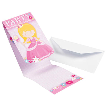 My Princess Invitations 8pcs Party Accessories - Party Centre