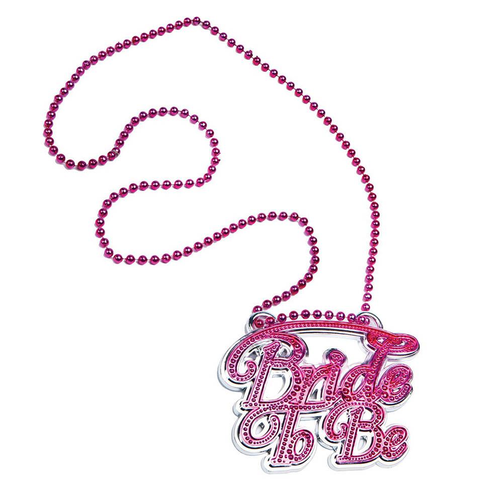 Bachelorette Bride To Be Necklace Hen Night Costumes & Apparel - Party Centre