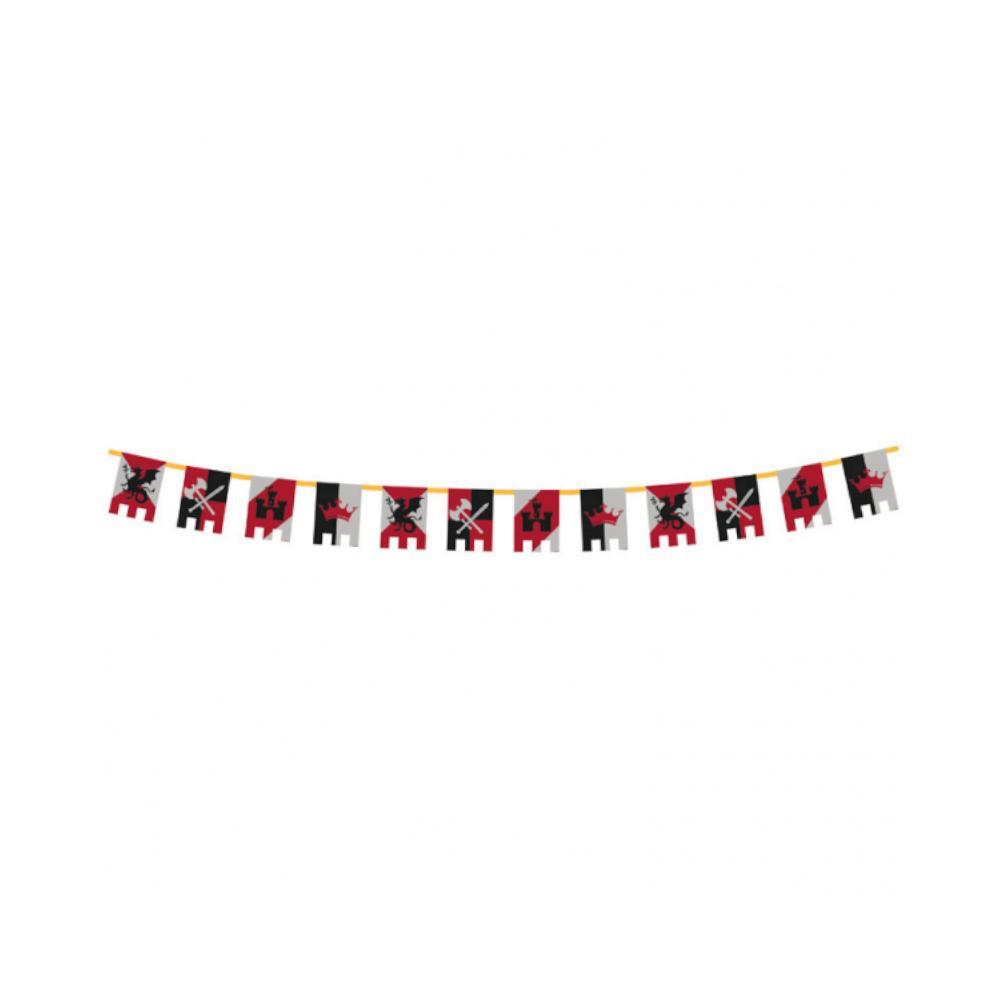 Knights Pennant Banner 400cm Decorations - Party Centre