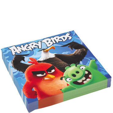 Angry Birds Movie Lunch Tissues 20pcs Printed Tableware - Party Centre