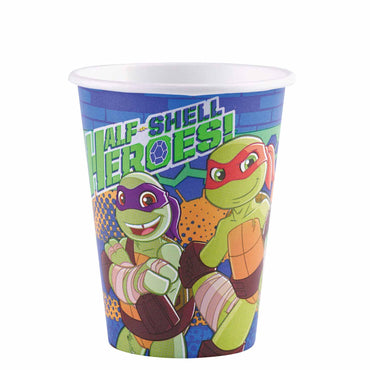 Half Shell Heroes Paper Cups 9oz, 8pcs Printed Tableware - Party Centre