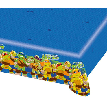 Half Shell Heroes Plastic Tablecover 1.2m x 1.8m Printed Tableware - Party Centre