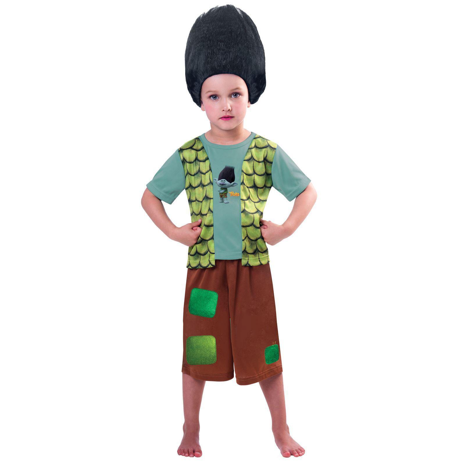 Child Trolls Branch Costume Costumes & Apparel - Party Centre