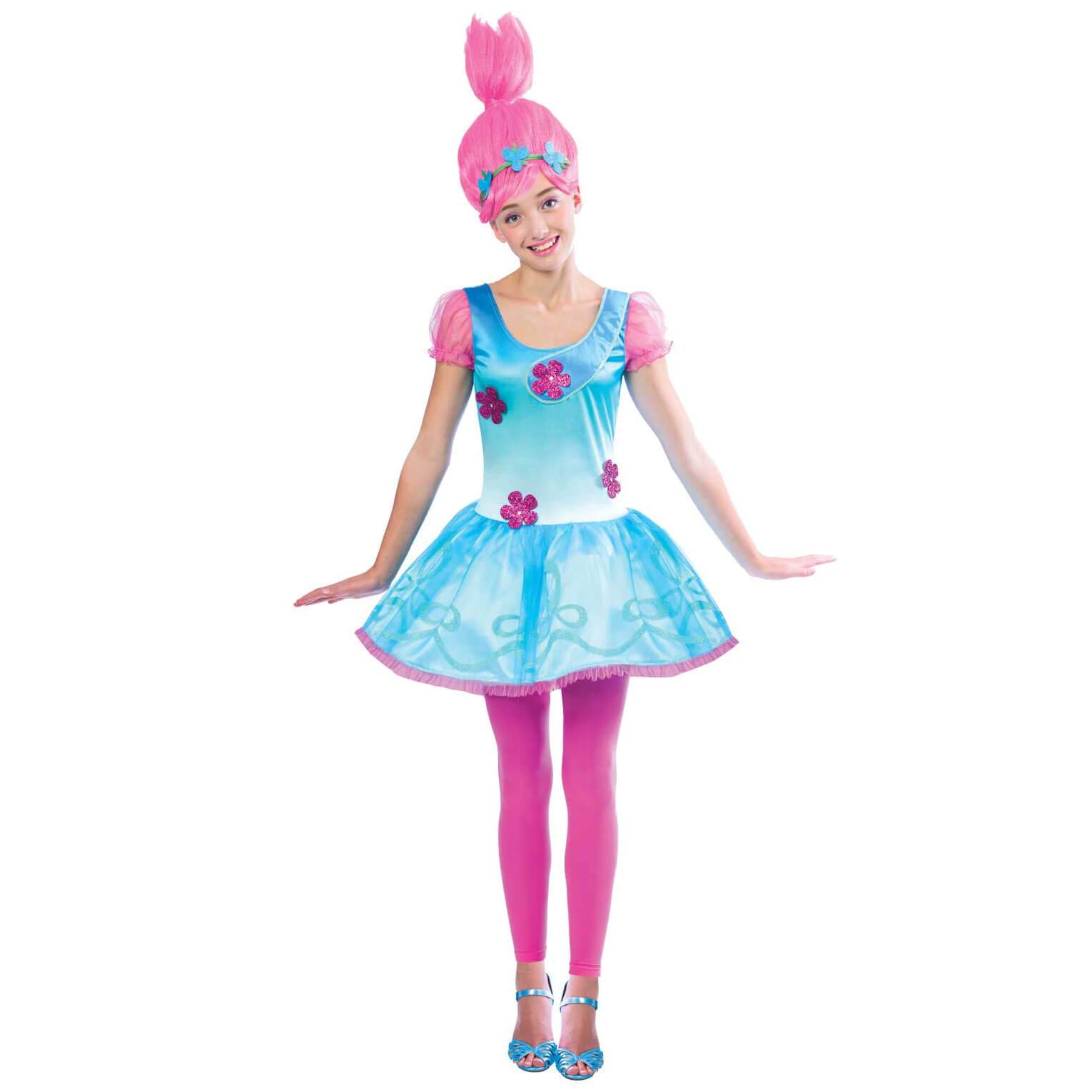 Teen Trolls Poppy Costume Costumes & Apparel - Party Centre