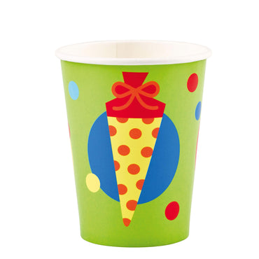 ABC Paper Cups 9oz, 8pcs Printed Tableware - Party Centre