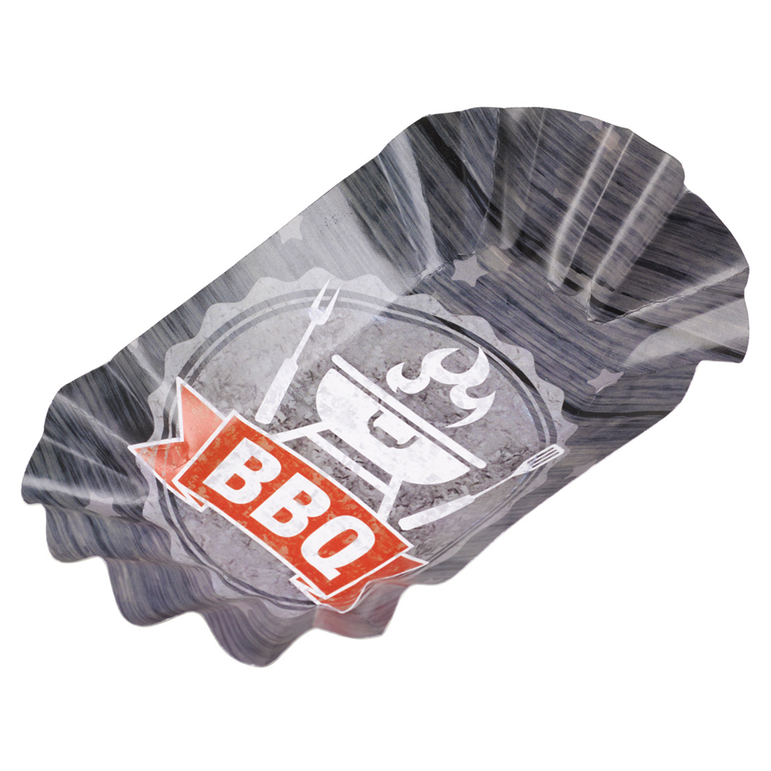 Hot Dog BBQ Party Bowls 8pcs Solid Tableware - Party Centre