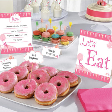 Communion Church Pink Buffet Kit Candy Buffet - Party Centre