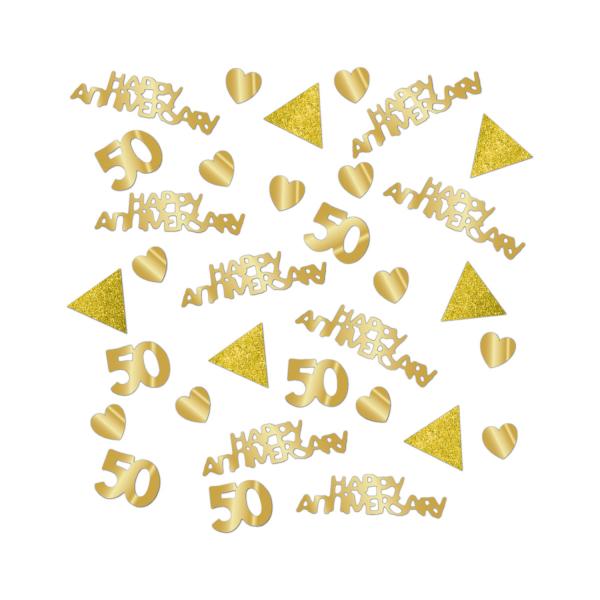 Gold Anniversaries Confetti 14g