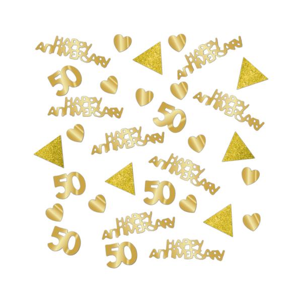 Gold Anniversaries Confetti 14g