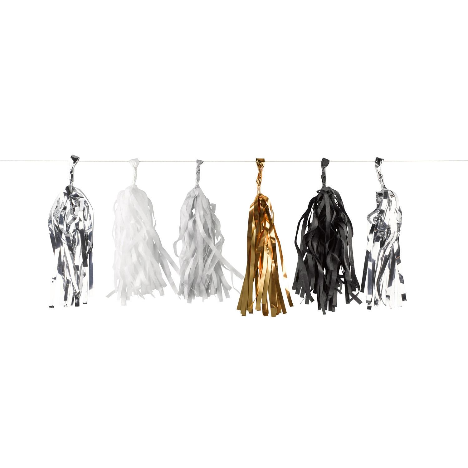 Golden Wishes Tassel Garland 4m Decorations - Party Centre