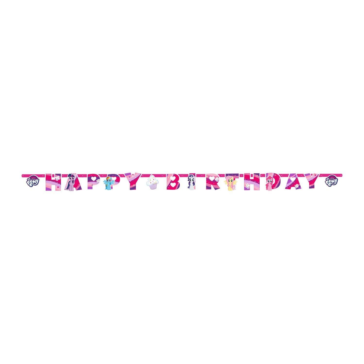 My Little Pony Letter Banner Decorations - Party Centre
