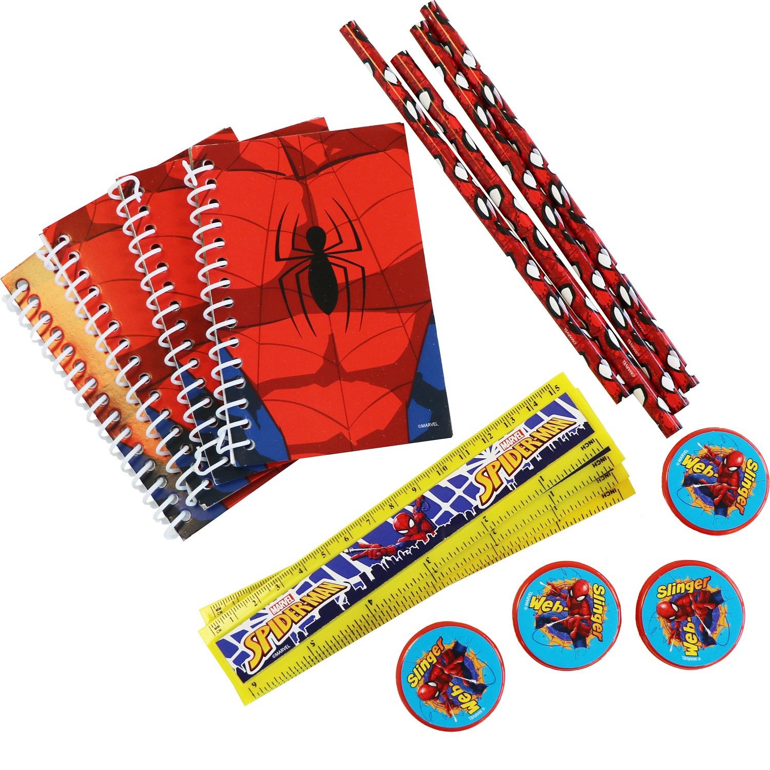 Spider-Man Stationery Pack 16pcs Party Favors - Party Centre