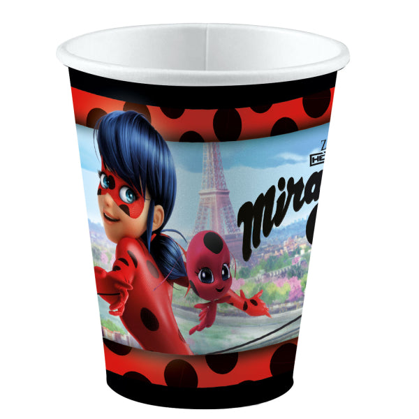 Miraculuos Paper Cups 8oz, 8pcs