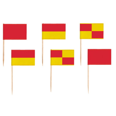 Kicker Party Flag Picks 24pcs Party Accessories - Party Centre