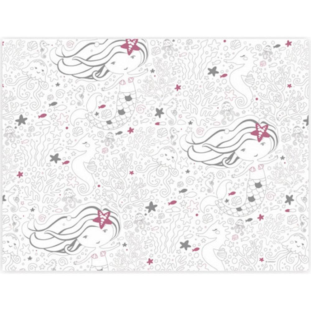 Be A Mermaid  Placemats 8pcs Printed Tableware - Party Centre