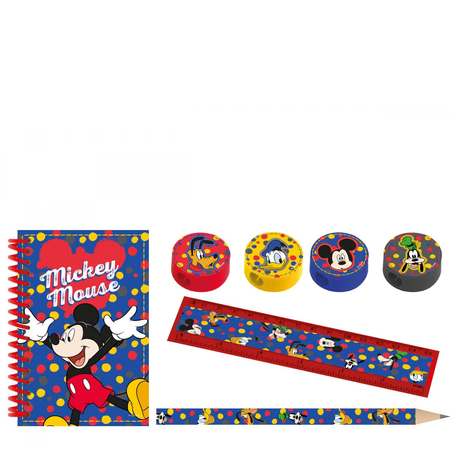 Mickey Mouse Stationery Pack 16pcs Party Favors - Party Centre