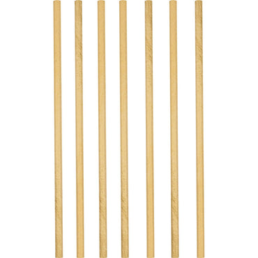 Pineapple Vibes Paper Straws 12pcs Candy Buffet - Party Centre