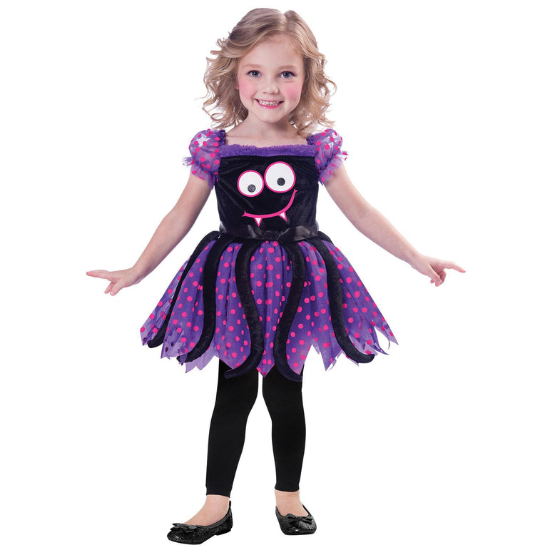 Child Itsy Bitsy Spider Dress Costume Costumes & Apparel - Party Centre