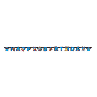 Paw Patrol Paper Letter Banner Decorations - Party Centre