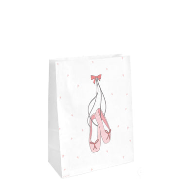Little Dancer Party Bags With Stickers 4pcs Favours - Party Centre