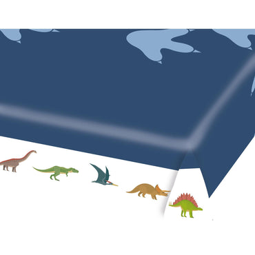 Happy Dinosaur Paper Tablecover Printed Tableware - Party Centre