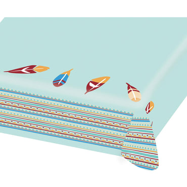 Tepee & Tomahawk Paper Tablecover Printed Tableware - Party Centre