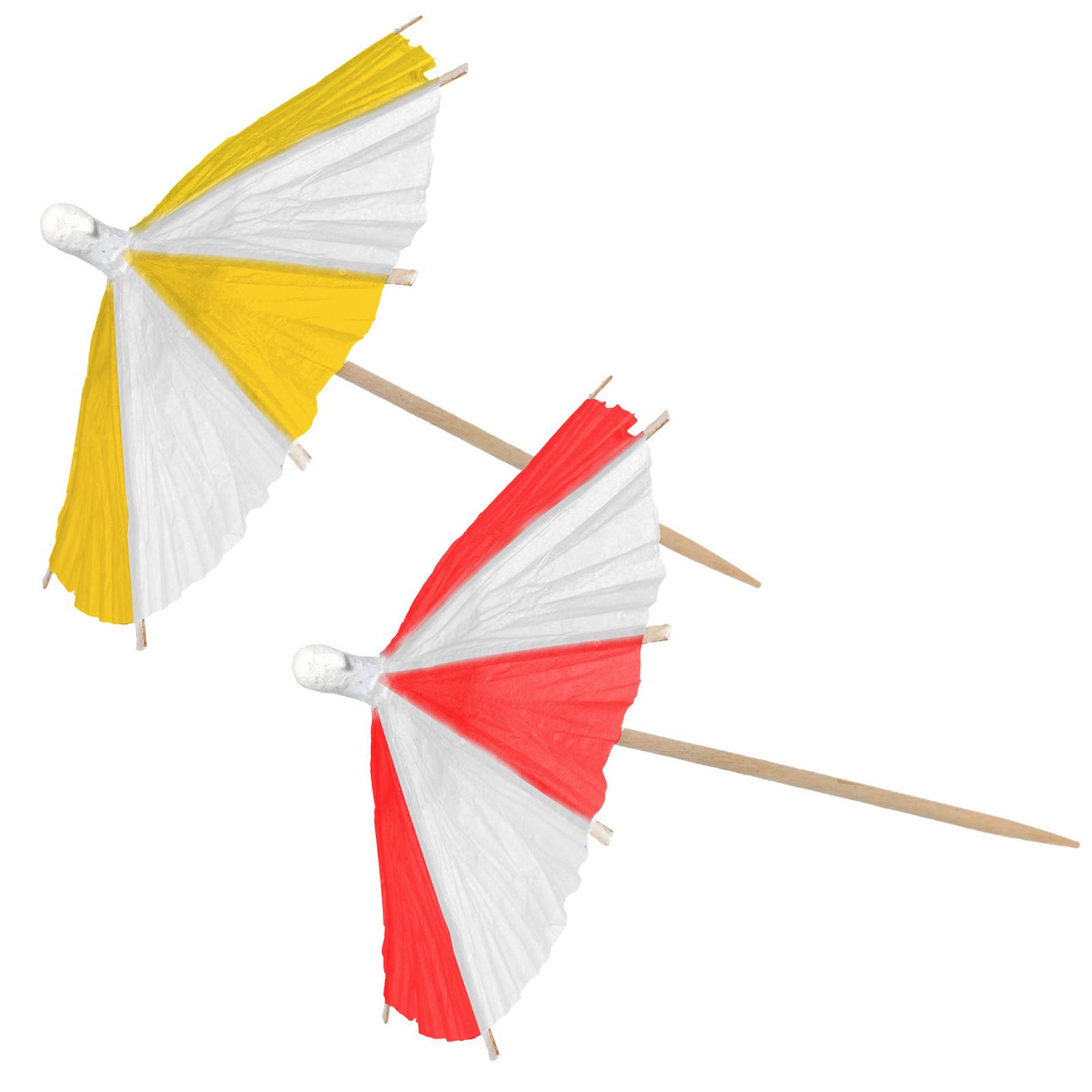 Summer Stories Umbrellas Picks 10cm, 10pcs Party Accessories - Party Centre