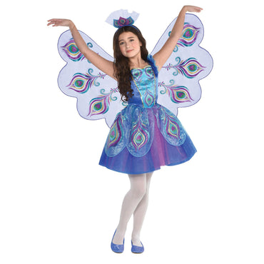 Child Pretty Peacock Costume Costumes & Apparel - Party Centre