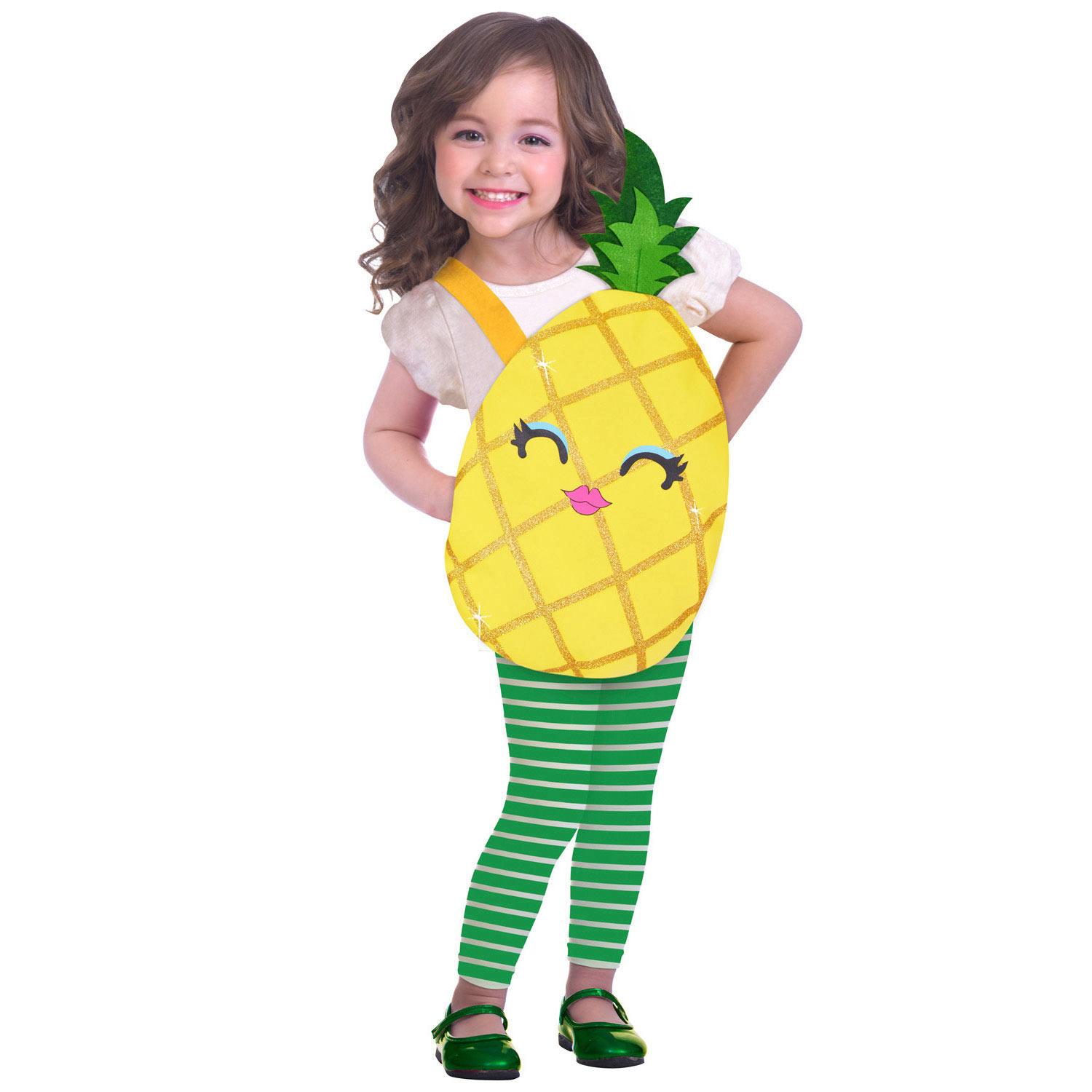 Child Pretty Pineapple Costume Costumes & Apparel - Party Centre