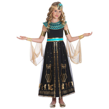 Child Dazzling Cleo Costume Costumes & Apparel - Party Centre