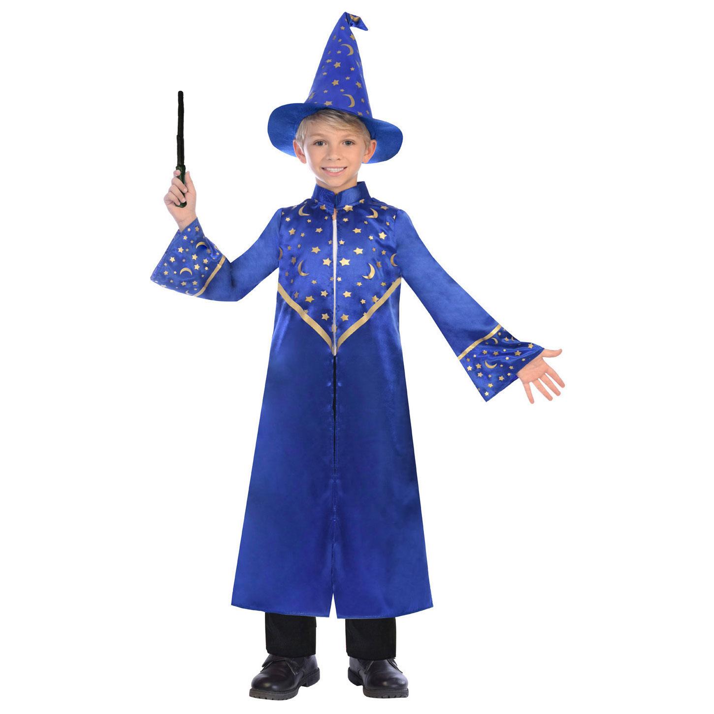 Child Wizard Costume Costumes & Apparel - Party Centre