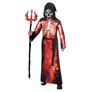 Child Fire Reaper Costume Costumes & Apparel - Party Centre