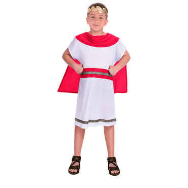 Child Caesar Red Costume