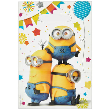 Despicable Me Loot Bags 6pcs Favours - Party Centre