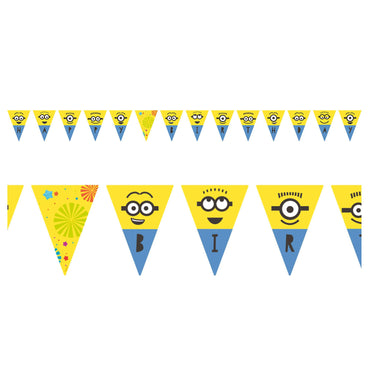 Despicable Me Letter Banner Decorations - Party Centre