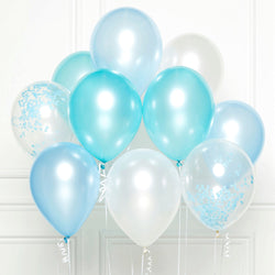 Blue DIY Latex Balloon Kits 10pcs