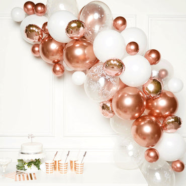 Rose Gold DIY Garland Balloon Kits 66pcs