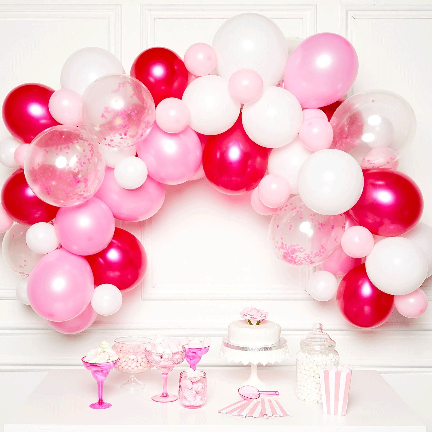 Pink DIY Garland Balloon Kits 70pcs
