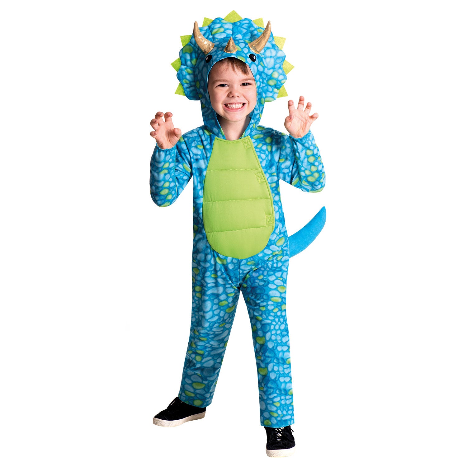 Child Blue Dino Costume