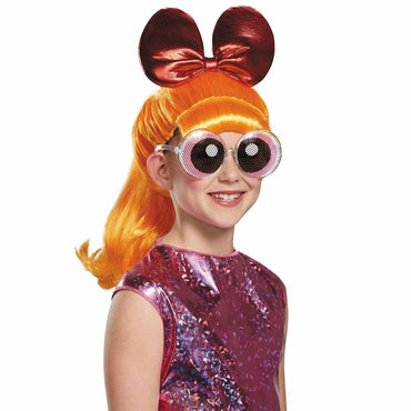 Child Powerpuff Girls Blossom Wig Costumes & Apparel - Party Centre