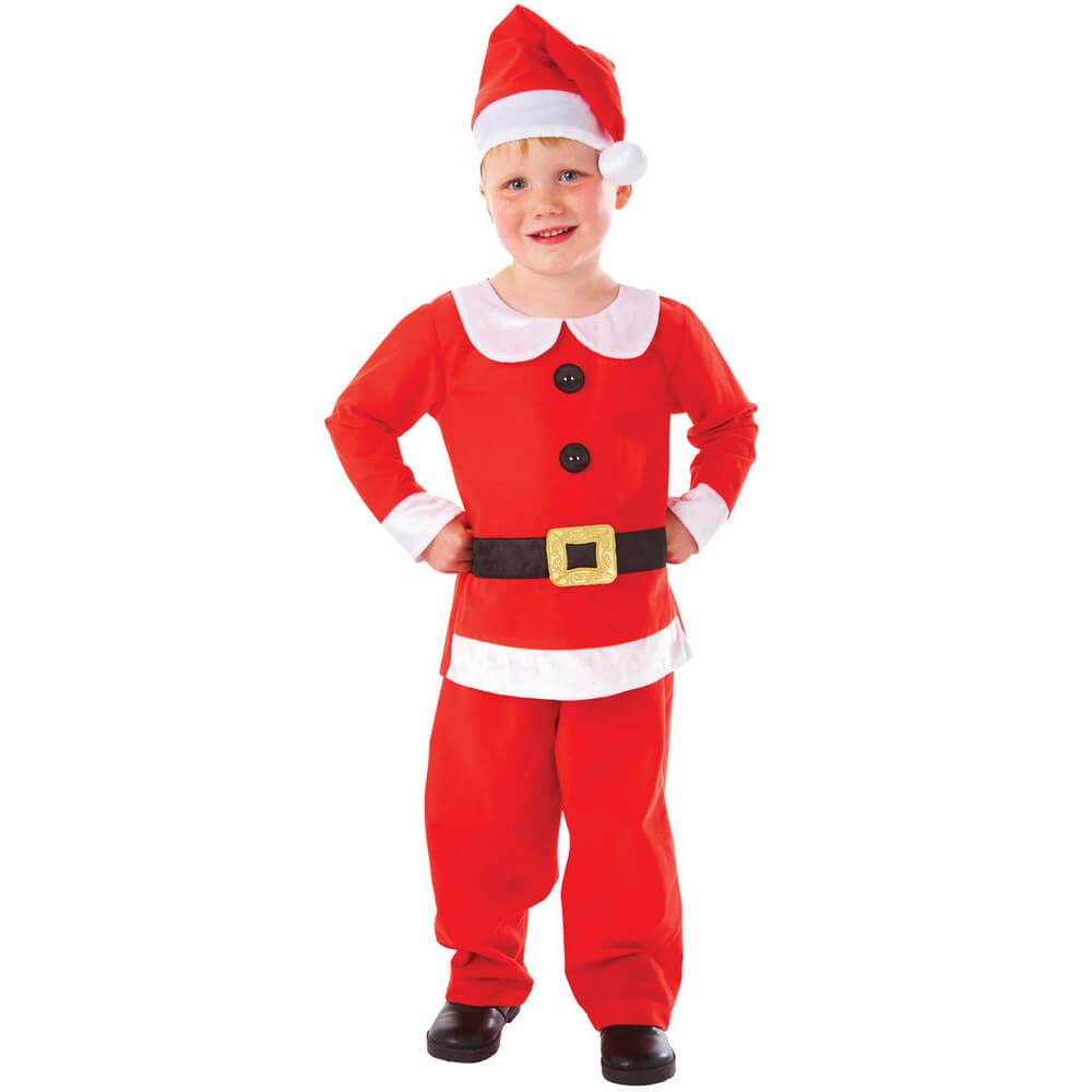 Child Mr. Santa Christmas Costume Costumes & Apparel - Party Centre