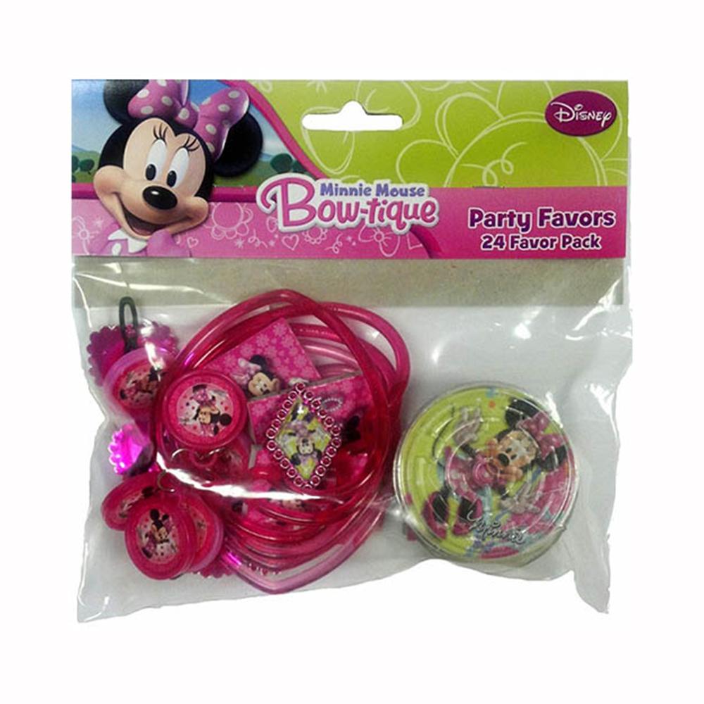 Disney Minnie Mouse Value Pack  Favors 24pcs Party Favors - Party Centre