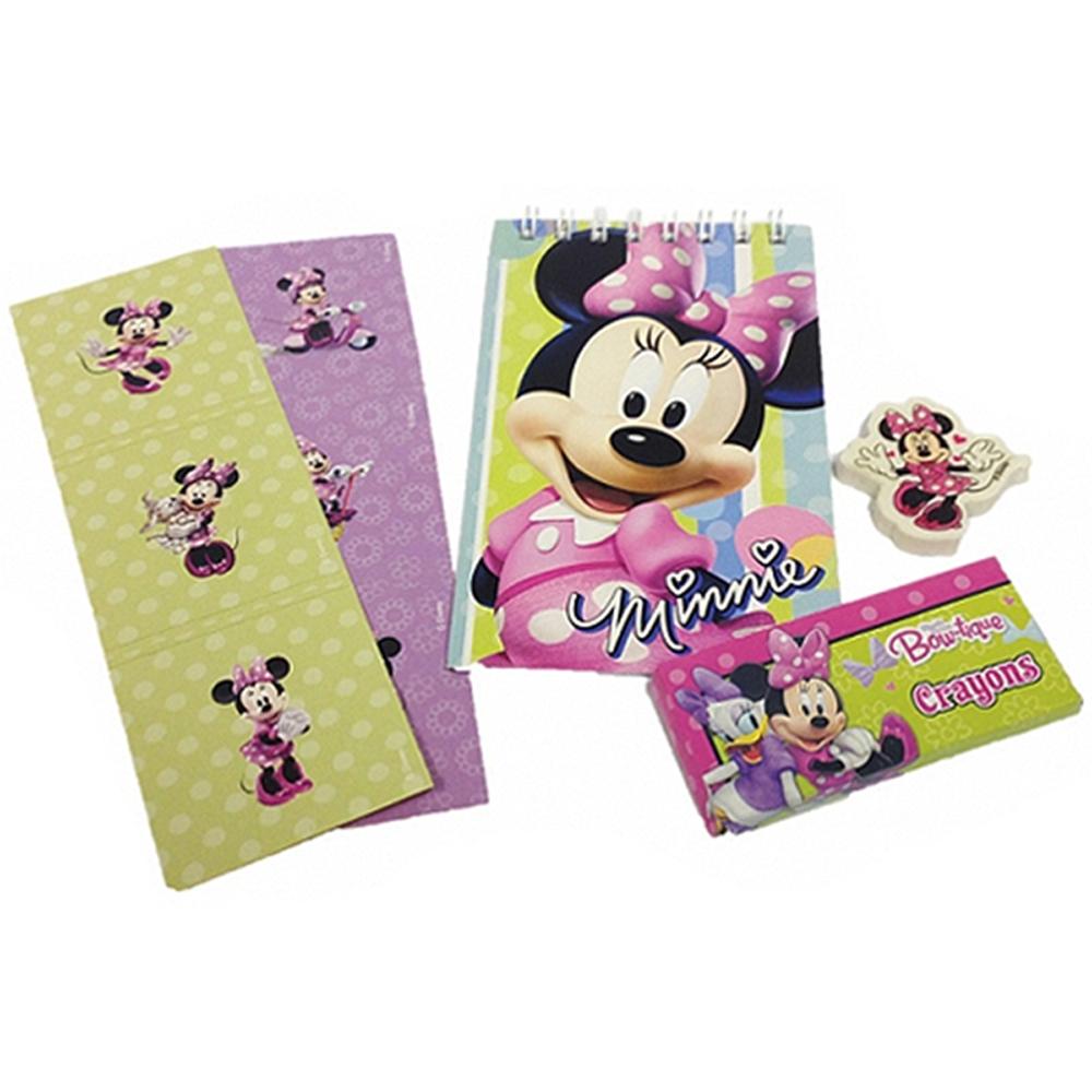 Disney Minnie Mouse Pink Stationery Favor Pack 20pcs Party Favors - Party Centre