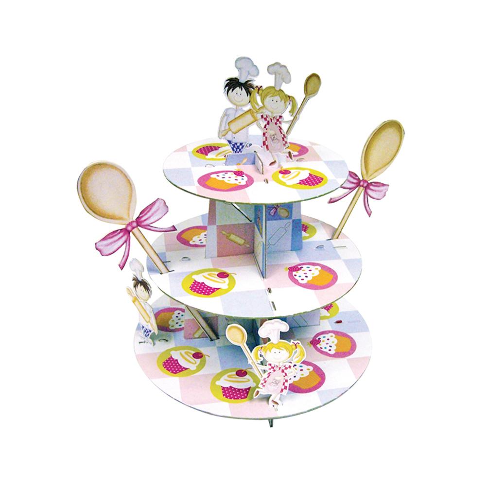 Little Cooks Cake Stand Party Accessories - Party Centre