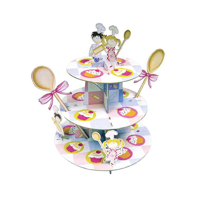 Little Cooks Cake Stand Party Accessories - Party Centre