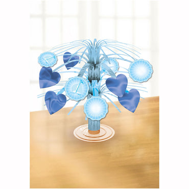 Blue Booties Mini Cascade Centerpiece Decorations - Party Centre