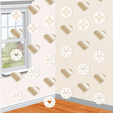 Rustic Wedding String Decoration Decorations - Party Centre