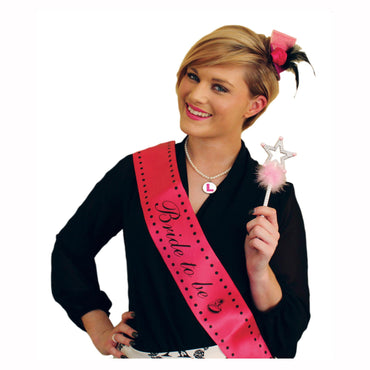 Bride To Be Dress Up Set 4pcs Costumes & Apparel - Party Centre