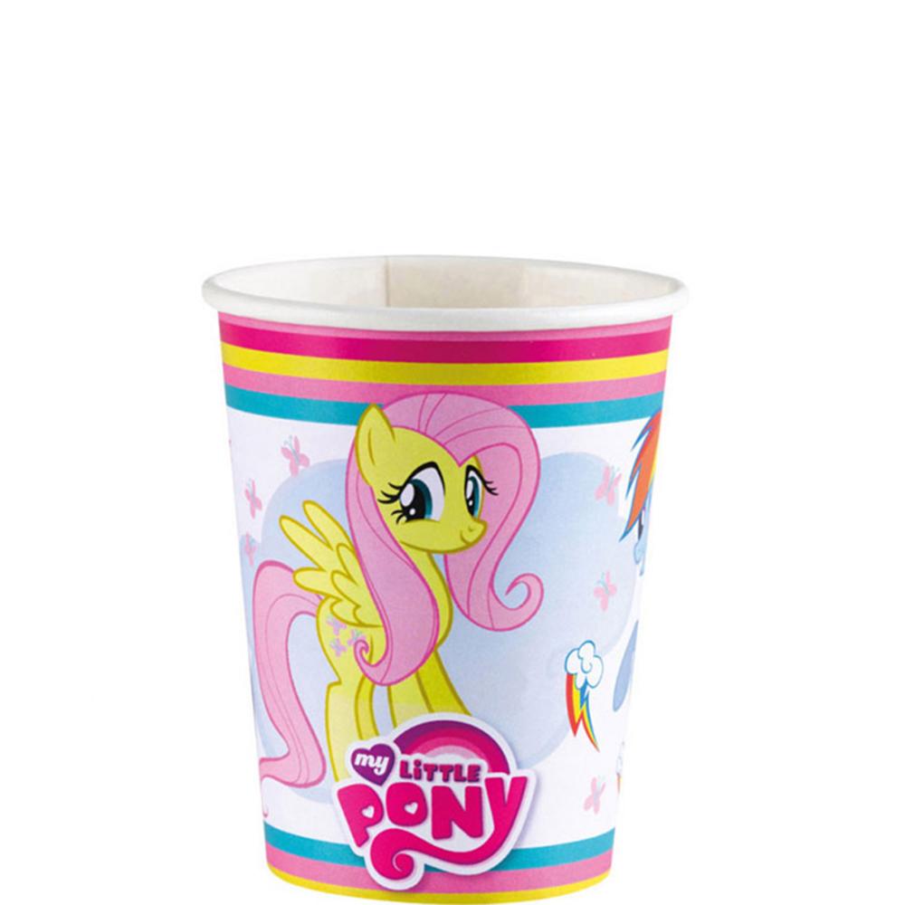My Little Pony Paper Cups 9oz, 8pcs Printed Tableware - Party Centre